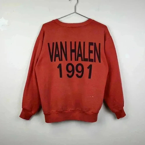 Vintage Van Halen Sweatshirt - 1991 90s - Picture 2 of 7
